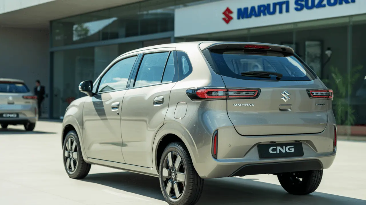 new Maruti WagonR CNG 2026